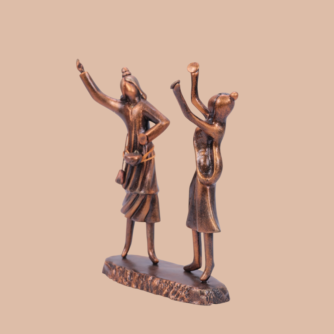 Clay  Boul show piece - Handcrafted Indian Art (View 3) | Art Angan