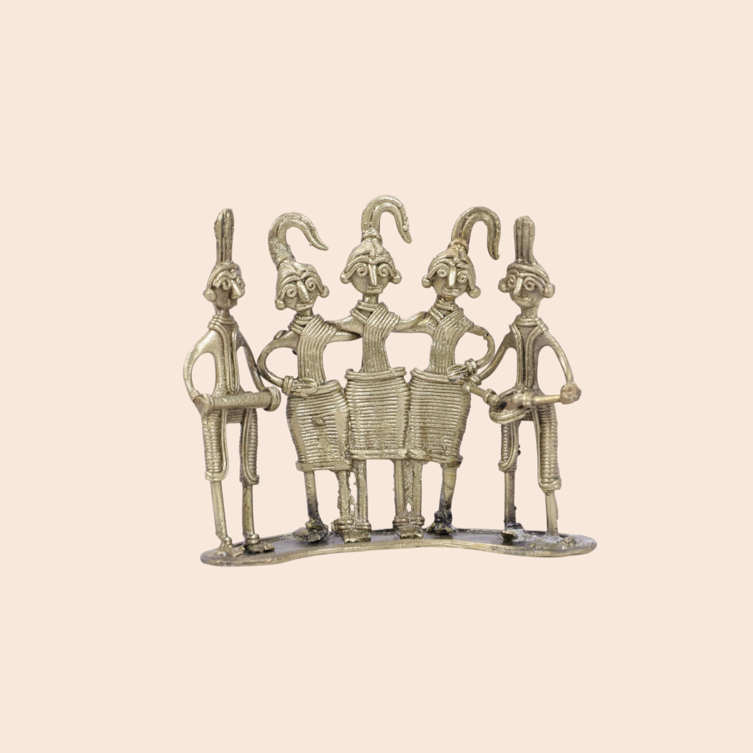Dokra Tribal Dance set - Dokra Collection | Art Angan
