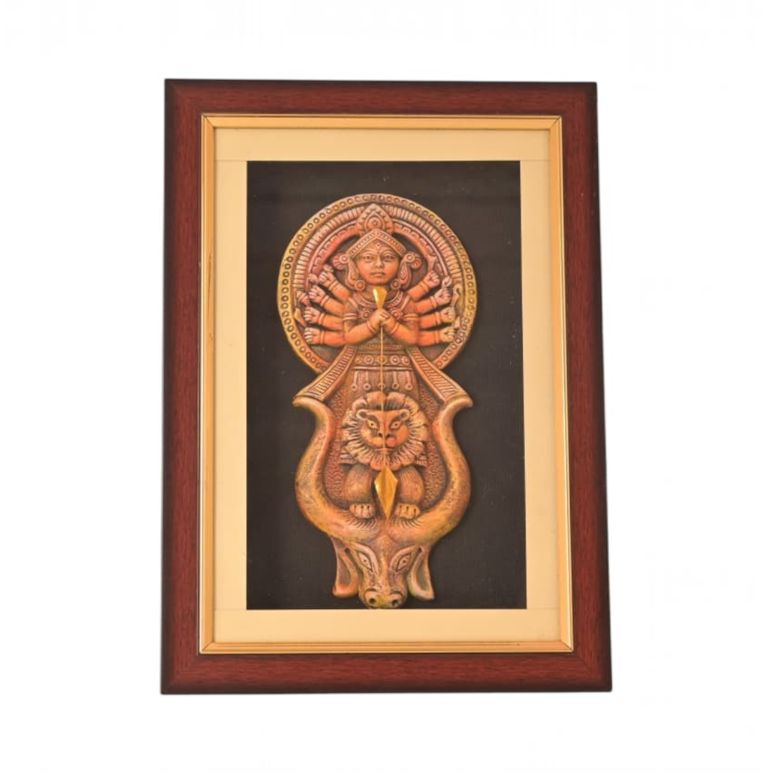Clay Maa Durga - Handcrafted Indian Art (View 4) | Art Angan