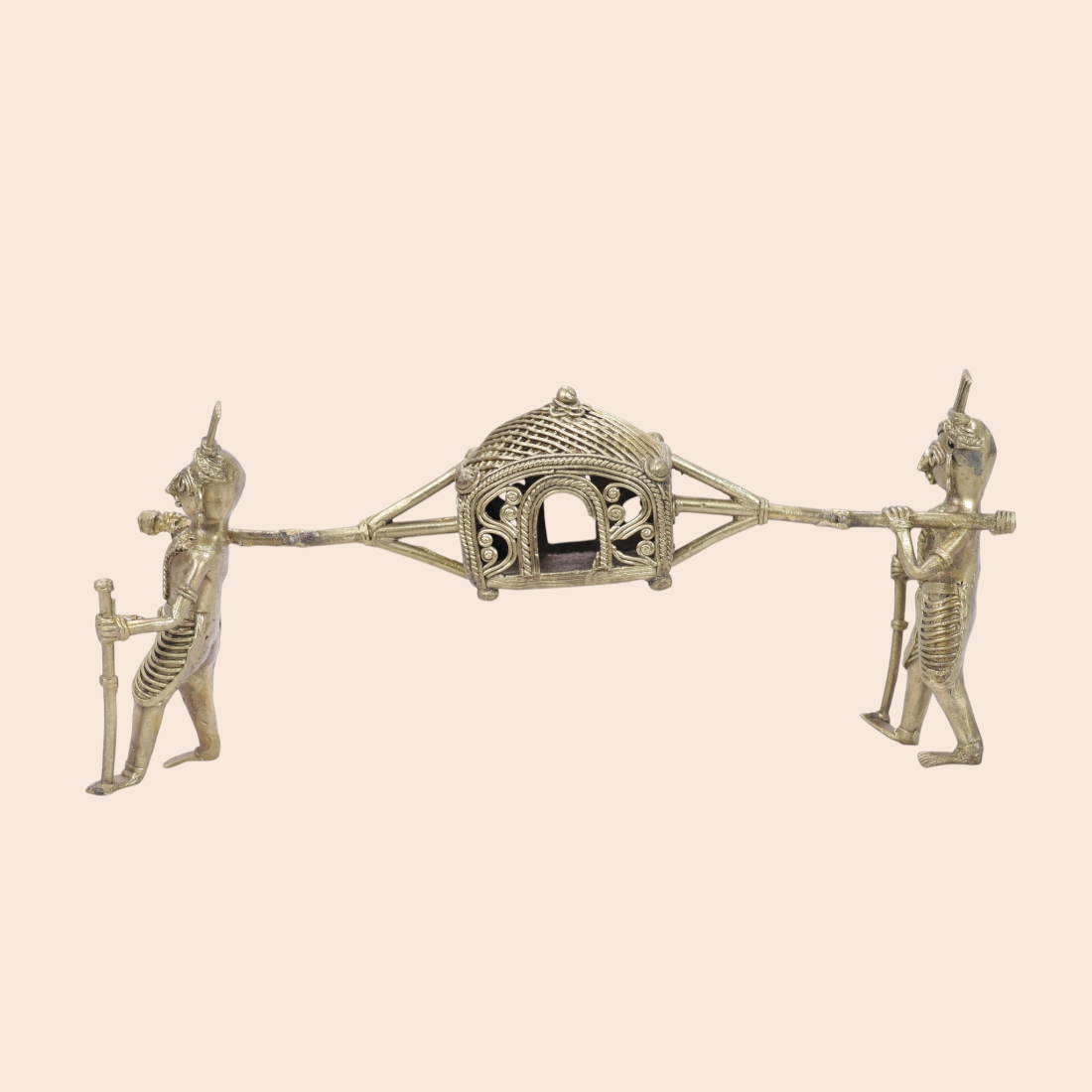 Dokra Palki showpiece - Dokra Collection | Art Angan